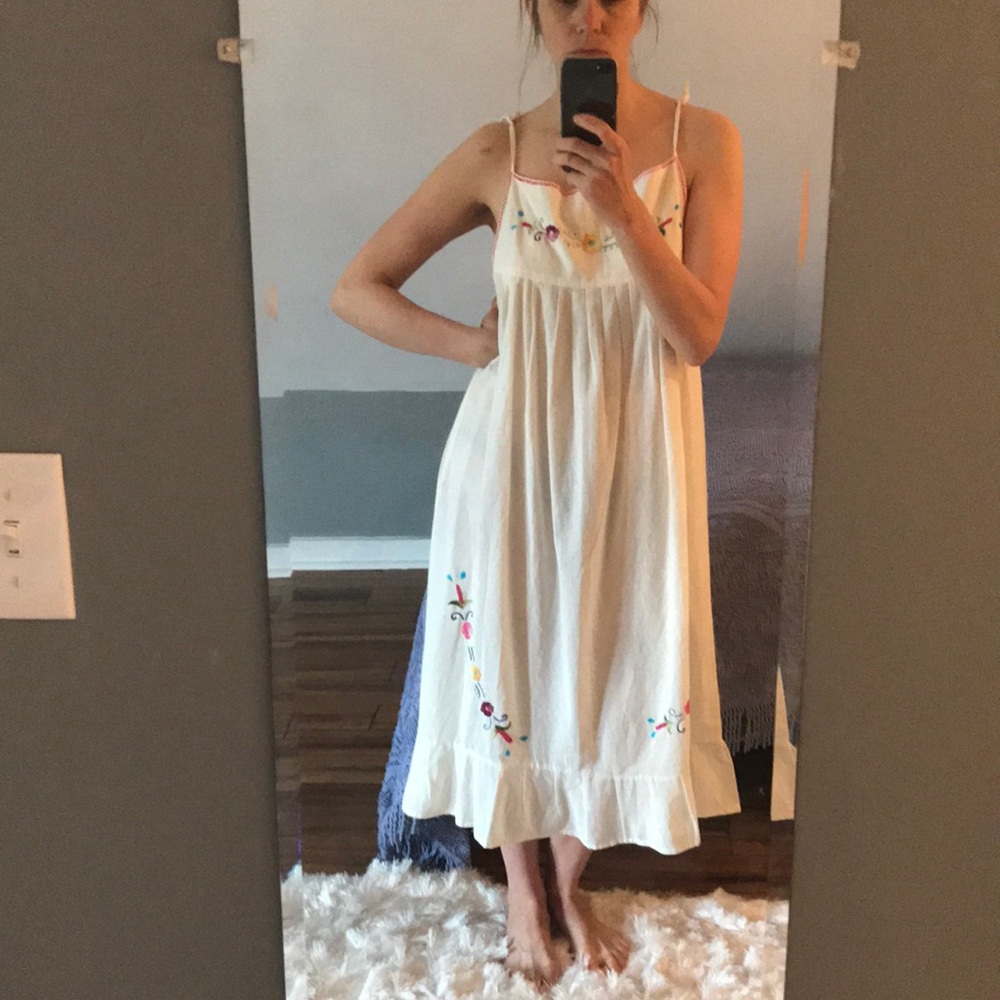 Vintage summer midi dress 🌼✌️